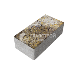 Тротуарная плитка 240х120х70, агат желтый