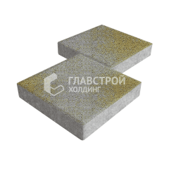 Тротуарная плитка Квадрат 300х300х60, меланж