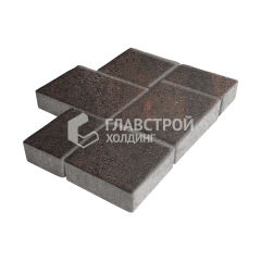 Тротуарная плитка Новый город, кармен, 6 см