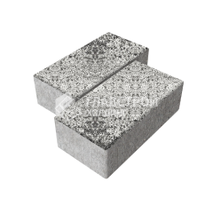 Тротуарная плитка 240х120х70, аляска белая