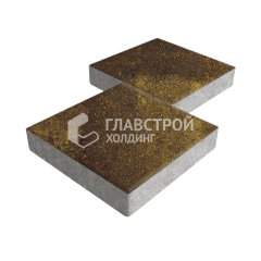 Тротуарная плитка Квадрат 300х300х60, осень