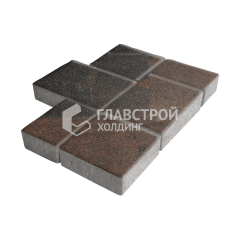 Тротуарная плитка Новый город, конго, 6 см