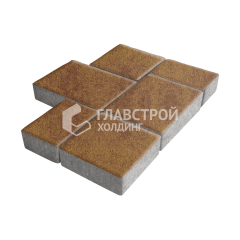 Тротуарная плитка Новый город, листопад, 6 см