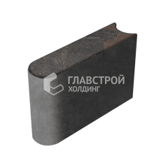 Камень бортовой БРШ 50.20.8, конго, черное основание