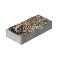 Тротуарная плитка 600х300х60, агат кофейный с гранитной крошкой