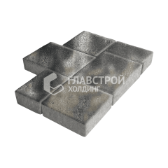 Тротуарная плитка Новый город, стоун, 8 см