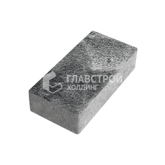 Тротуарная плитка 200х100х80, черно-белая с мраморной крошкой