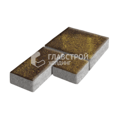 Тротуарная плитка Рубико, осень, 6 см