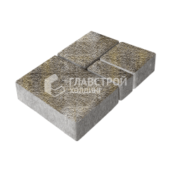 Тротуарная плитка Мюнхен, степь с мраморной крошкой, 5 см