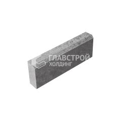 Камень бортовой БР 50.20.8, серо-белый