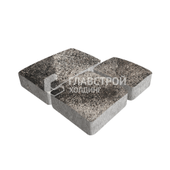 Тротуарная плитка Брук, агат коричневый, 4 см