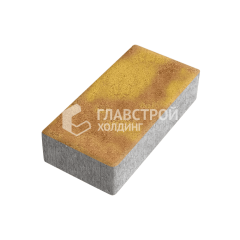 Тротуарная плитка 200х100х100, шафран