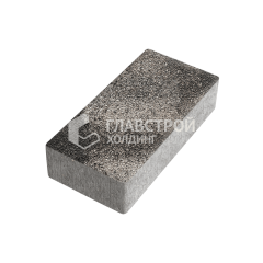 Тротуарная плитка 200х100х60, агат коричневый на камне