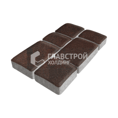 Тротуарная плитка Брук, клинкер, 4 см