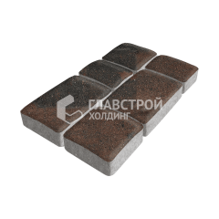 Тротуарная плитка Брук, конго, 4 см