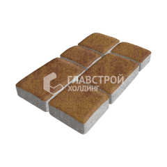 Тротуарная плитка Брук, листопад, 4 см