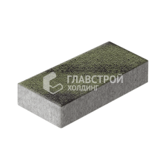 Тротуарная плитка 600х300х60, янтарь на камне