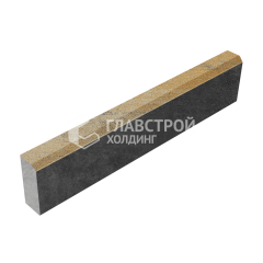 Камень бортовой БР 100.20.8, особой серии, черное основание