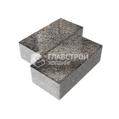 Тротуарная плитка 240х120х70, агат коричневый с гранитной крошкой