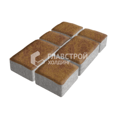 Тротуарная плитка Старый город, листопад, 6 см