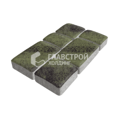 Тротуарная плитка Брук, янтарь, 4 см