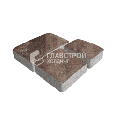 Тротуарная плитка Брук, яшма, 4 см