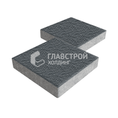 Тротуарная плитка Квадрат 300х300х60, черная