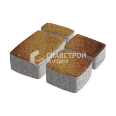 Тротуарная плитка Классика 4 камня, каир, 6 см