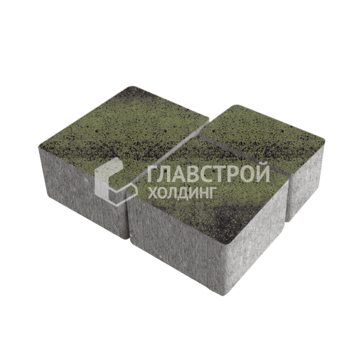 Тротуарная плитка Ностальгия, янтарь, 4 см