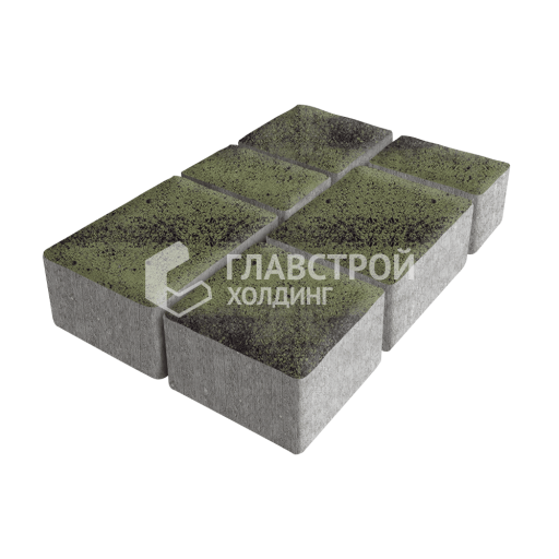 Тротуарная плитка Ностальгия, янтарь, 4 см