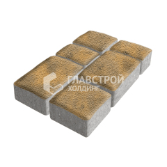 Тротуарная плитка Старый город, гончар на камне, 4 см